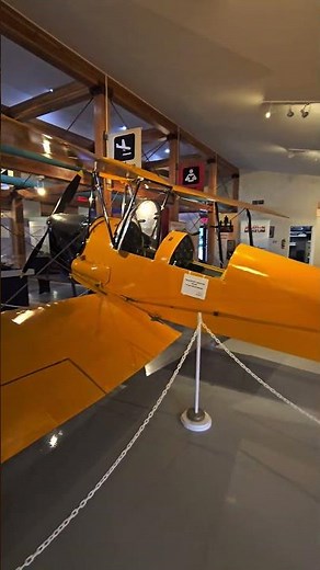 De Havilland Tiger Moth ww2 North Atlantic Aviation museum Gander Newfoundland