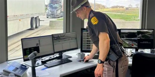 With the Iowa State Patrol’s help, ICE is arresting truckers at weigh stations