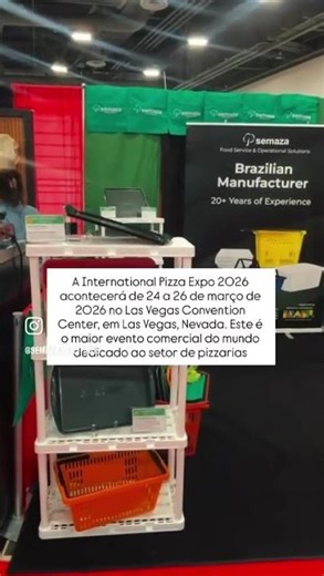 A Semaza marcando presença em Las Vegas - Bandejas para pizzaria