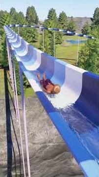 World's Steepest Water Slide 😱 (Planet Coaster 2)