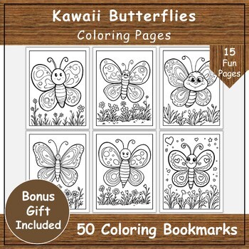 Magical Butterflies to Color | Printable Coloring Pages for Kids | Grades K-5