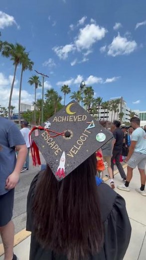 Embry-Riddle Daytona Beach on Instagram: "Shoutout to our creative graduates who brought their own flare to Commencement! 🎓🔥 #GoERAU #ForeverAnEagle"