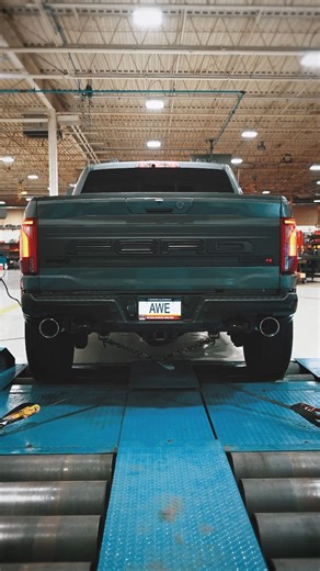 ⚠️ Strapped down on the rollers with the Ford Raptor R equipped with AWE SwitchPath™ Catback Exhaust 📌 Get full details via AWEFORD.com #awetuning #aweexhausts #dyno #dynoruns #ford #raptor #fordperformance #fordraptorr | AWE