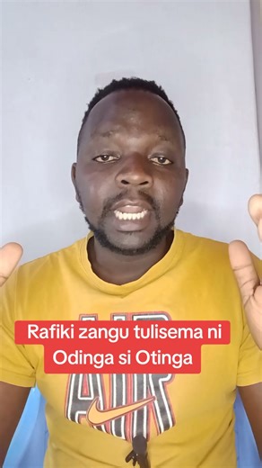 How to pronounce the name Odinga