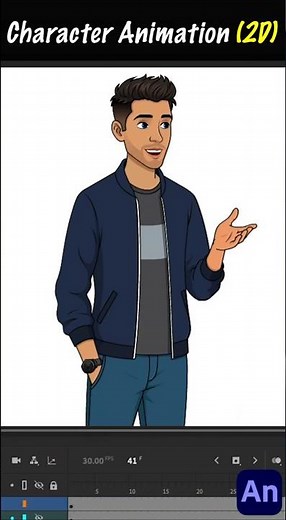 Smooth Hand Animation in Adobe Animate ✋🔥