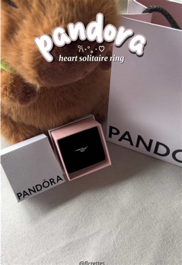 Pandora Tilted Heart Solitaire Ring Review
