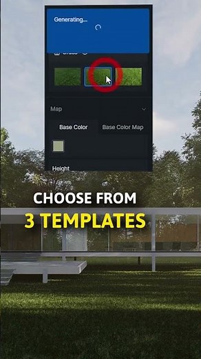 Add Grass Instantly To ANY D5 Render Project 😲 - Raytracing Renderer #Shorts