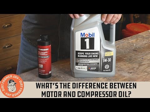 What’s the Difference between Motor and Compressor Oil?