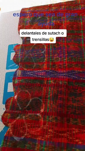 Cómo hacer delantales típicos con sutach