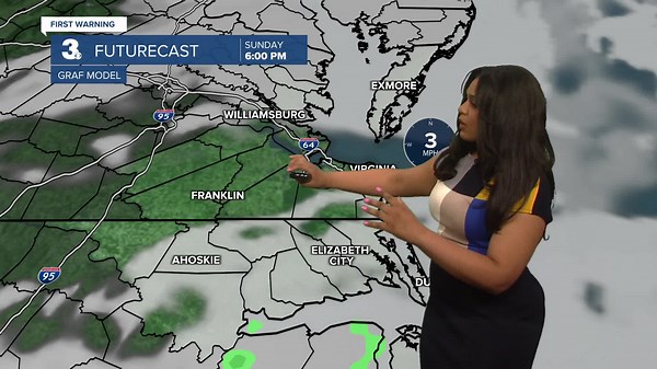 WTKR Weather Webcast at 6pm