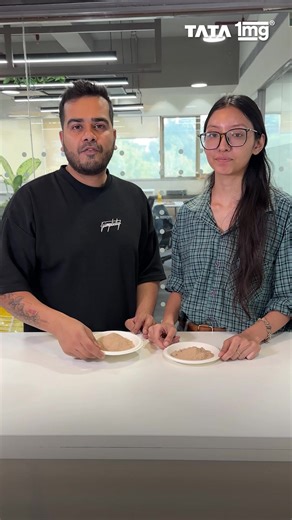 28 reactions | We just mixed our protein with a spoon—no shaker, no lumps. Thanks to sunflower lecithin, it dissolves easily for a smooth, hassle-free experience. Whether you're at home, the office, or on the go, mixing protein has never been this easy. | TATA 1mg Wellness | Facebook