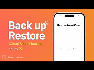 How to Back up and Restore iPhone From iCloud on Computer? - 4 Easy Ways | No Data Loss
