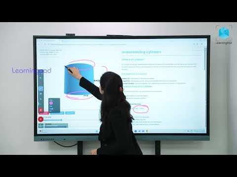 📏 Surface Area of Cylinder | Mensuration | LearningPad 3D/AR Math
