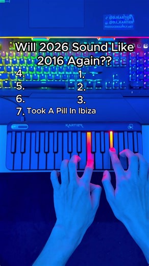 2026 is the new 2016👀🙏 Cop the piano/keyboard in bio for yall with all 1000 famous sounds💯 #2016 #2026 #nostalgia