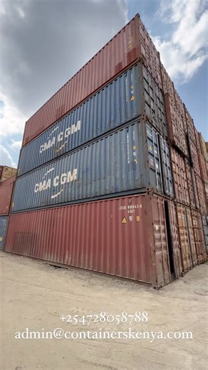LOOKING FOR A LEGIT WELL DOCUMENTED SHIPPING CONTAINER? FABRICATED OR JUST PLAIN CONTAINERS?? 20FT AND 40FT AVAILABLE IN CARGO WORTH CONDITION A REASONABLE STOCK TO CHOOSE FROM. 1 DAY PAPERWORK PROCESSING AND DELIVERY. CONTACT; +254728058788 +254797663372 Email, ; admin@containerskenya.com #containers #containerskenya #containersforsale #containerhomes #fyp | Containers Kenya | Facebook