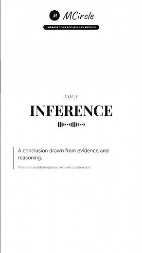 Learn English: What is Inference? | Vocabulary Shorts