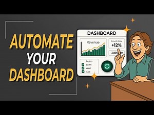 Automate Your Excel Dashboard - With Slicers, Controls & Refresh Button