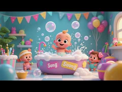 Baby’s Bubble Bath Party – Fun Splash Song 🛁🫧 | Nursery Rhymes & Kids Songs