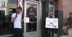 New Christian ministry coffee shop protested against over anti-homosexuality stance
