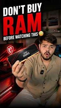 Don't Buy RAM Before Watching This 😳