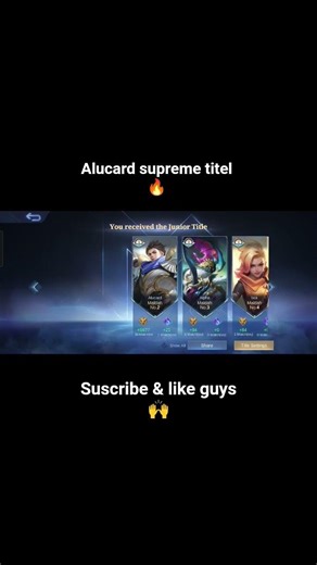 Alucard supreme 🗿#mlbb #shorts #alucard #fypシ #subscribe #like #mlbbcreator