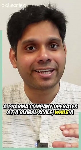 Biotech vs Pharma? Detailed Career Comparison - Which is Better? #biotechnology #pharma