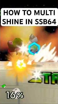 SHINE SECRETS #smashbros #supersmashbros #ssb #ssbu #ssbm #smash #n64#smashremix#gaming #retrogaming