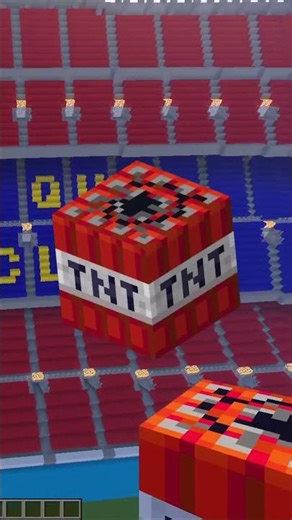 1 LIKE = 1 TNT en el CAMP NOU Minecraft