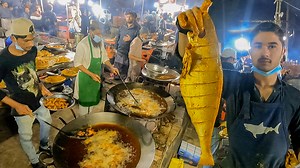 1.5M views · 9.5K reactions | Amazing Balochi Fried Fish & Grilled Fosh at Khan Quetta Fish Point! Hassan Square Best Fry Fish Shop! #fish #fish fry #fishfry #fishfry #fishfryday #fishfryrecipe #friedfish #friedfish #FriedFishRecipe #grilledfish #grilledfish | Must Taste | Facebook