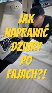 Wypalone dziury po papierach #tutorial #tip #naprawa #detailing #auto