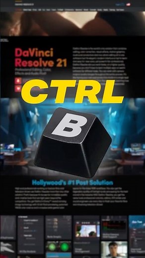 The Best Hotkey In Davinci Resolve
