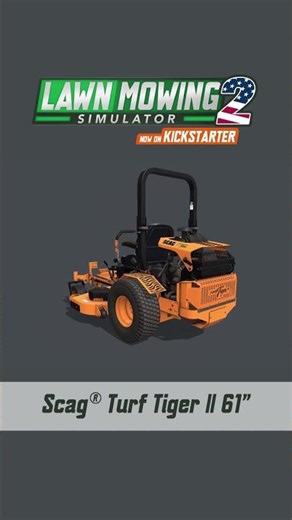 Lawn Mowing Simulator 2 - Scag® Turf Tiger!!