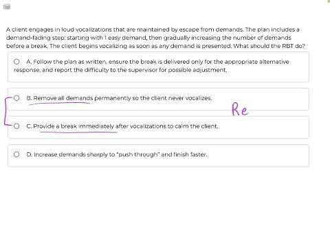 RBT Practice Exam Solution 30