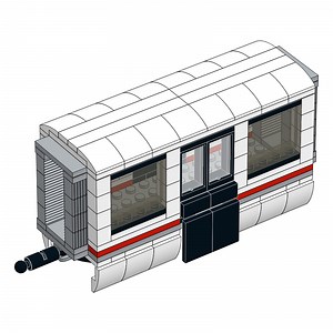 LEGO MOC-25742 Light Rail Car (Train 2019)