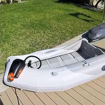 Shark 3 Cordless Air Pump for our Dinghy and Paddle Board!