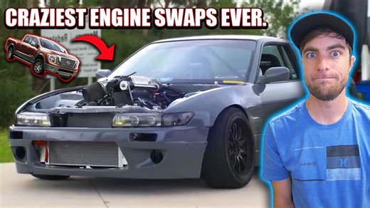 The top twenty wildest engine swaps ever driven on camera
