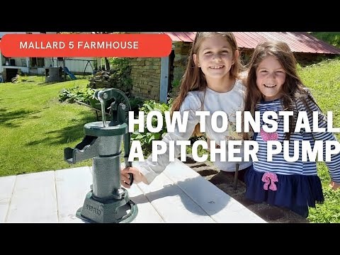 Installing a Pitcher Pump (Simple DIY)