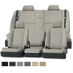 Leatherette PrecisionFitÂ® Custom Seat Covers | Padded Seat Covers For Trucks and Car Seats