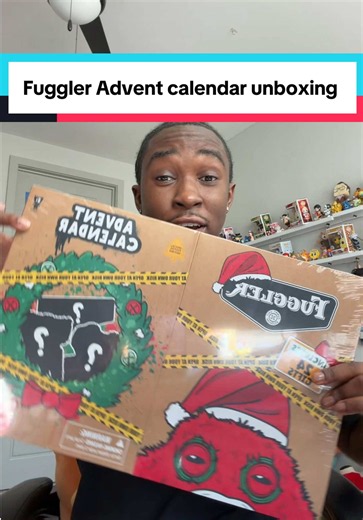 Unboxing the Fuggler Christmas advent calendar 😮 #fugglers #fuggler #blindbox #adventcalendar