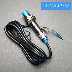 Inductive Proximity Sensor Detection Switch LJ12A3-4-Z/BY (PNP) Normally Open เซนเซอร์ตรวจจับโลหะ ระยะสูงสุด 4mm