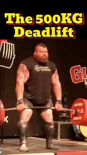The World's First HALF-TON Deadlift