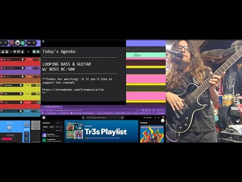 Bass loopin' w/ the RC-500! Cumbias & Grateful Dead jams