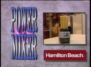 Hamilton Beach Power Mixer