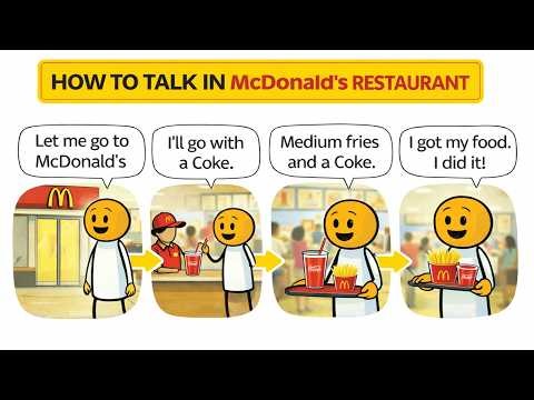 How to Talk in McDonald’s (USA) – Step-by-Step Spoken English