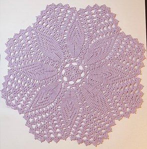 Handmade Lace Crochet Doily 34.5 Cm – Fine Cotton Table Topper – Vintage Style Floral Round Doily – Home Decor Gift - Etsy