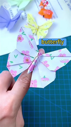 Unlock another butterfly. Have you learned?#DIY #butterfly #tutorial #fyp #popular #paper #origami