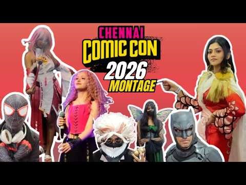 Chennai Comic Con 2026 Montage | #edit #montage #trending #comicconchennai #2026