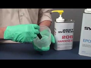 How to accurately mix WEST SYSTEM® resin and hardener