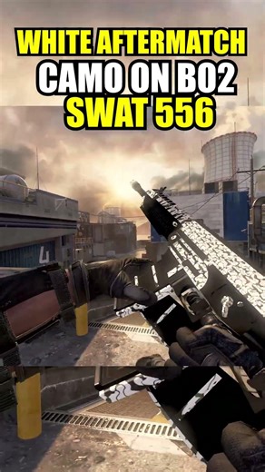 SWAT Custom Camo MOD "White Aftermatch" BO2