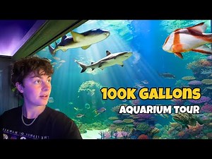 Touring FLORIDA’S NEWEST AQUARIUM??? (100,000 GALLONS)